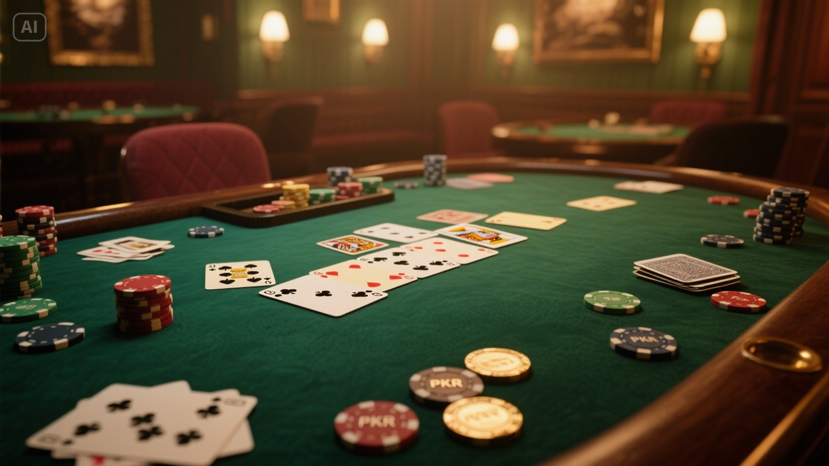 Casino rummy game desktop and mobile interfaces